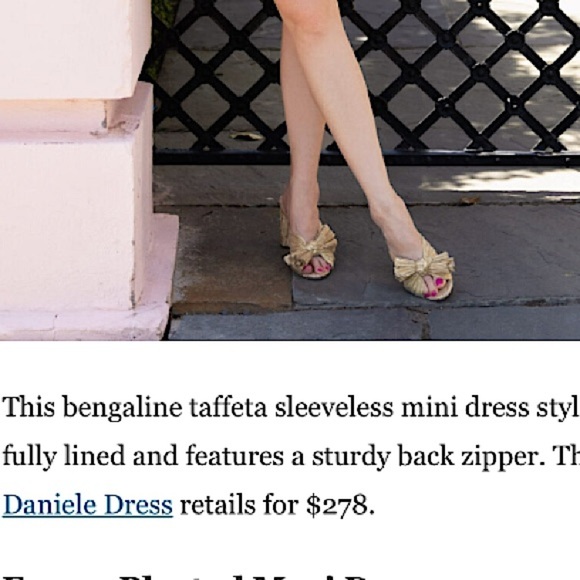 Sail To Sable New 60s Retro Daniele Ric Rac Dress Scallop Lace Fit & Flare Mini - Picture 12 of 12